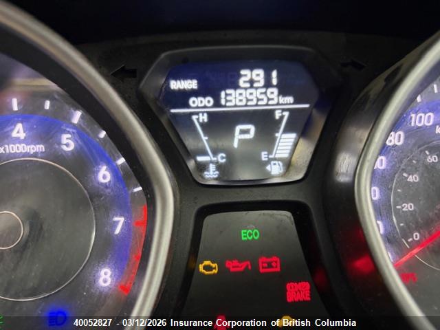 Aukcja sprzedaży 2013 Hyundai Elantra Gls/limited, vin: 5NPDH4AEXDH275153, numer aukcji: 40052827