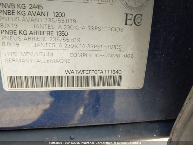 WA1WFCFP0FA111840 Audi Q5