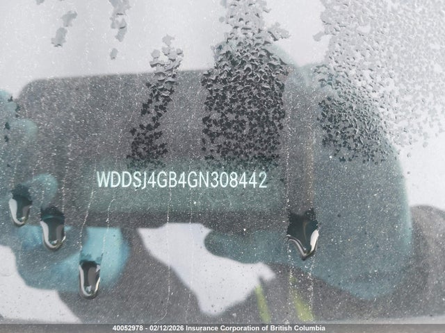WDDSJ4GB4GN308442 Mercedes-Benz CLA 250 4MATIC