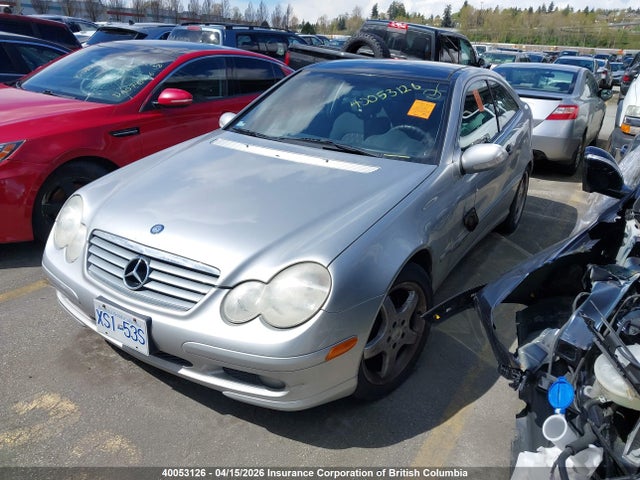 40053126 :رقم المزاد ، WDBRN47J42A299695 vin ، 2002 Mercedes-benz C 230k Sport Oupe مزاد بيع