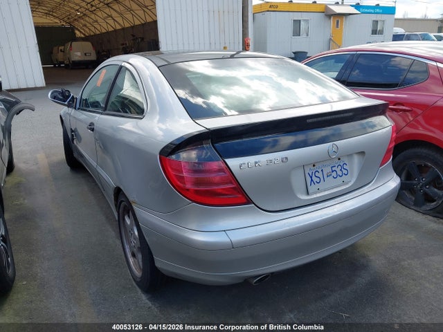 40053126 :رقم المزاد ، WDBRN47J42A299695 vin ، 2002 Mercedes-benz C 230k Sport Oupe مزاد بيع