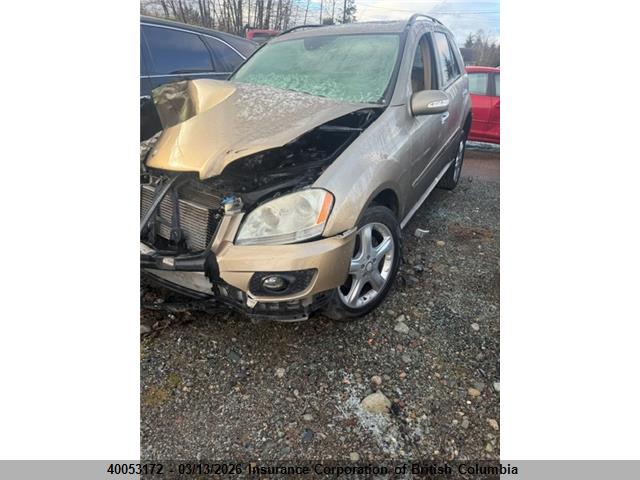 Продажа на аукционе авто 2008 Mercedes-benz Ml 320 Cdi, vin: 4JGBB22E48A427951, номер лота: 40053172