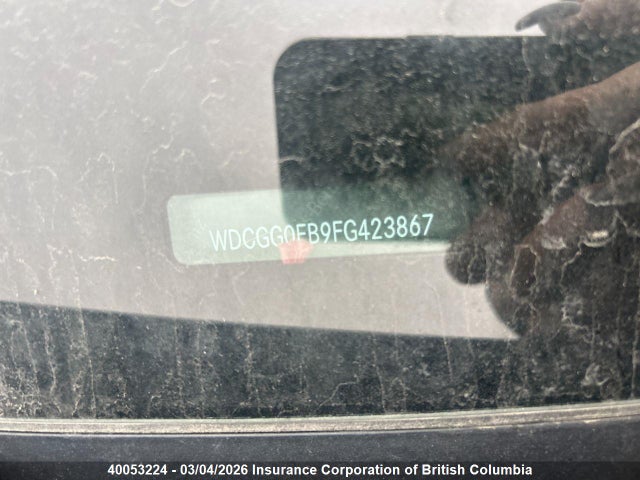 WDCGG0EB9FG423867 Mercedes-Benz Glk 250 Bluetec