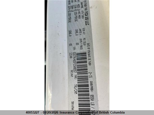 RAM Promaster 1500 1500 Standard 2015 3C6TRVNG5FE508557 Image 2
