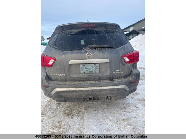 5N1DR2MM5KC616550 Nissan Pathfinder S/sl/sv/platinum