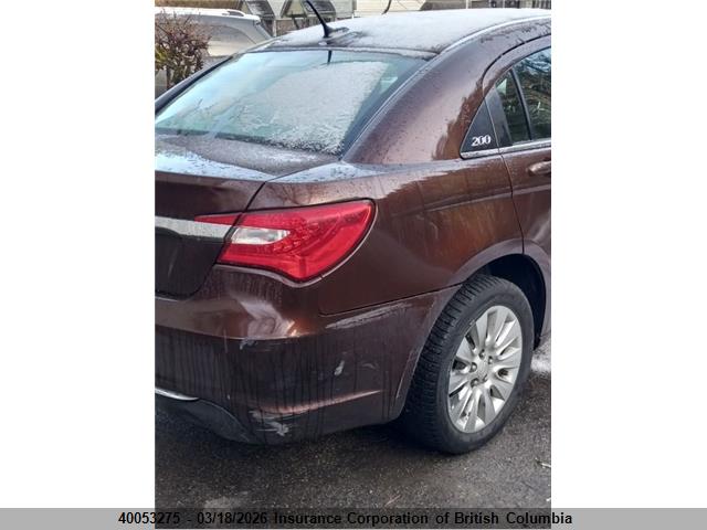Aukcja sprzedaży 2013 Chrysler 200, vin: 1C3CCBABXDN697108, numer aukcji: 40053275