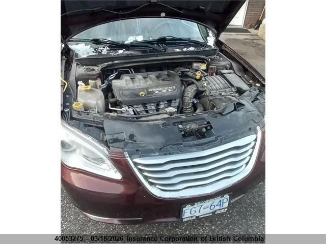Aukcja sprzedaży 2013 Chrysler 200, vin: 1C3CCBABXDN697108, numer aukcji: 40053275