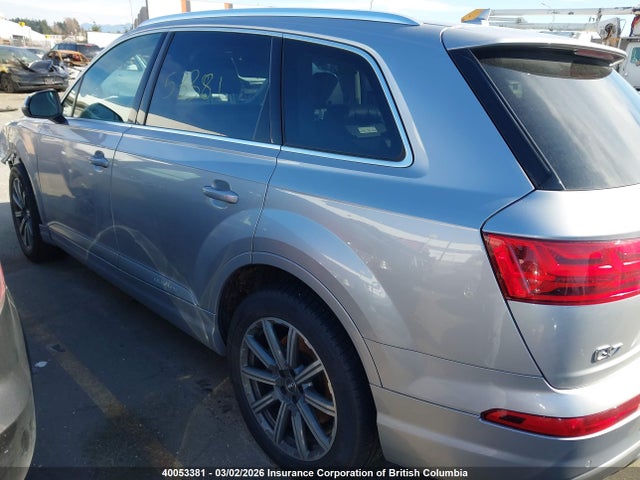 Продажа на аукционе авто 2018 Audi Q7, vin: WA1VAAF7XJD025344, номер лота: 40053381
