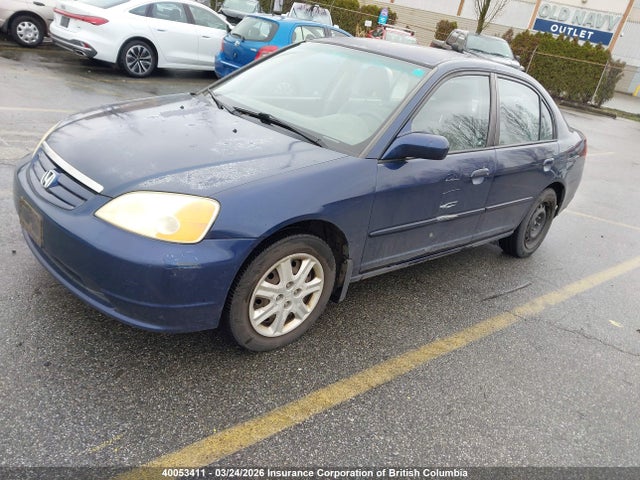 Продаж на аукціоні авто 2003 Honda Civic, vin: 2HGES16643H933581, номер лоту: 40053411