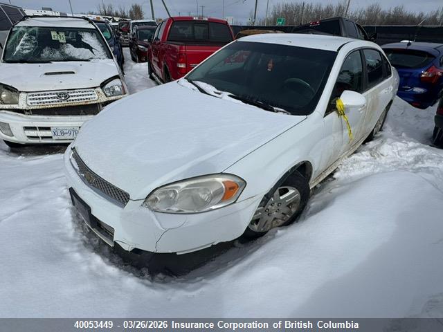 40053449 :رقم المزاد ، 2G1WA5E35C1107747 vin ، 2012 Chevrolet Impala Ls مزاد بيع