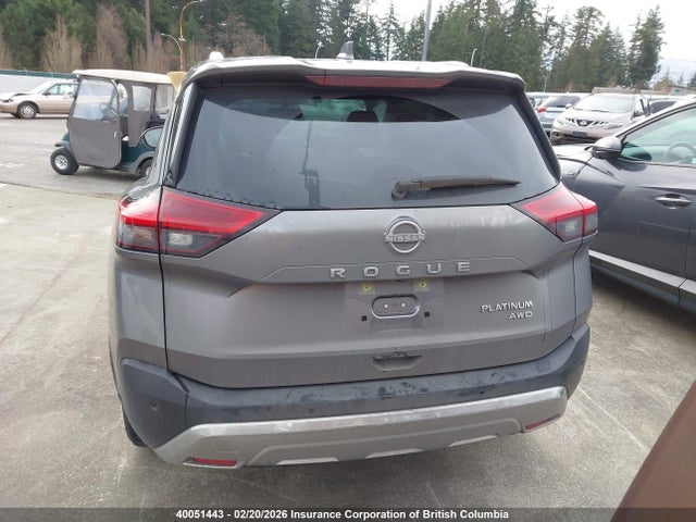 JN8BT3DD5PW318299 Nissan Rogue Platinum