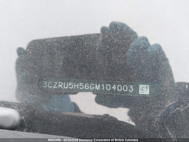 3CZRU5H56GM104003 Honda HR-V