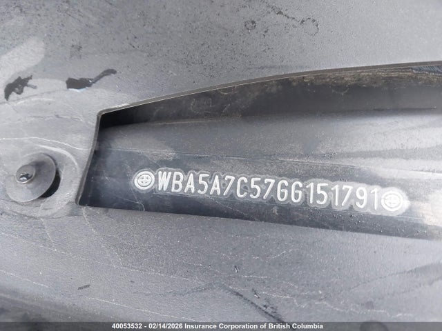 WBA5A7C57GG151791 BMW 528I
