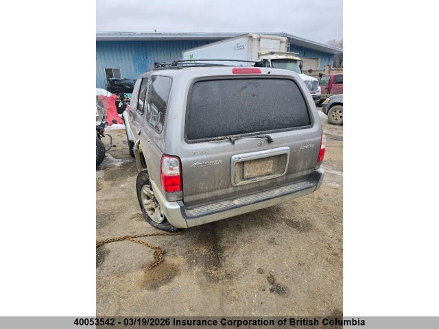 2002 Toyota 4runner Limited მანქანა იყიდება აუქციონზე, vin: JT3HN87R729061503, აუქციონის ნომერი: 40053542