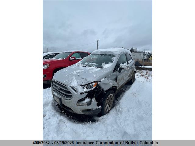 40053562 :رقم المزاد ، MAJ6P1UL0JC218865 vin ، 2018 Ford Ecosport Se مزاد بيع
