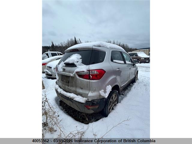 40053562 :رقم المزاد ، MAJ6P1UL0JC218865 vin ، 2018 Ford Ecosport Se مزاد بيع