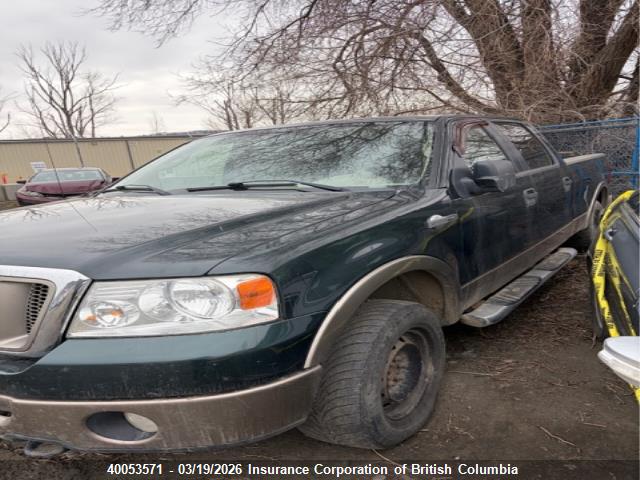 40053571 :رقم المزاد ، 1FTPW14576KC28437 vin ، 2006 Ford F150 مزاد بيع