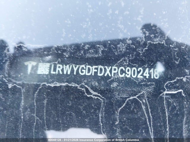 LRWYGDFDXPC902418 Tesla Model Y