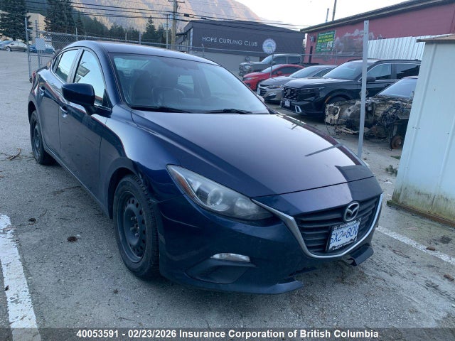 JM1BM1V74E1165155 Mazda 3 Mazda Gs-sky