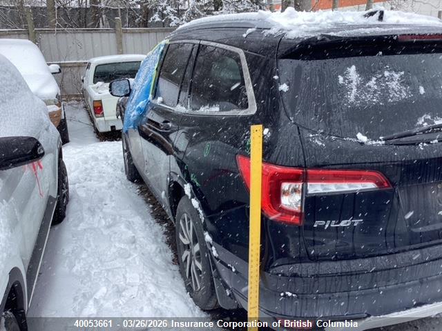 5FNYF6H78NB500387 Honda Pilot
