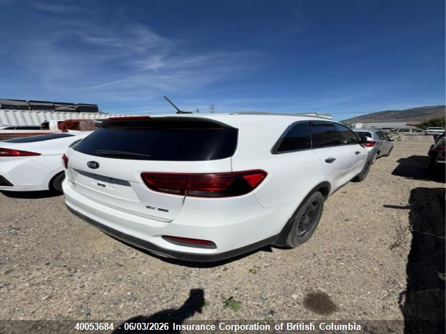 40053684 :رقم المزاد ، 5XYPHDA37KG598544 vin ، 2019 Kia Sorento Ex مزاد بيع