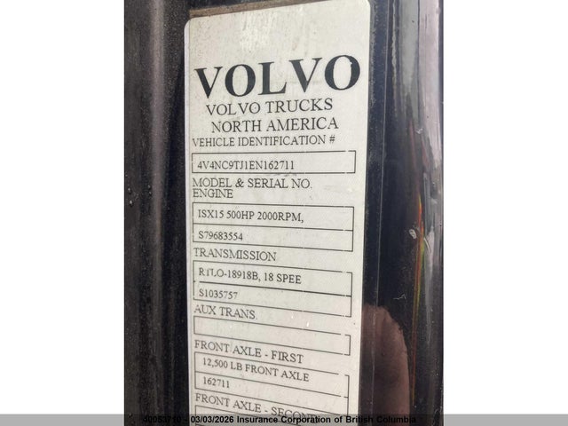 4V4NC9TJ1EN162711 Volvo Vn L