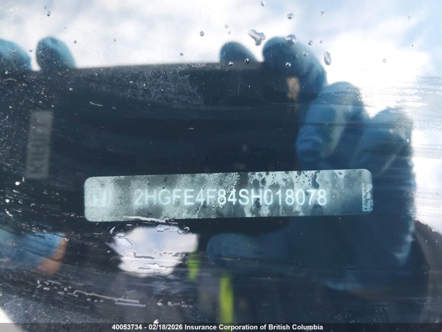 Honda Civic 2025 2HGFE4F84SH018078 Image 18