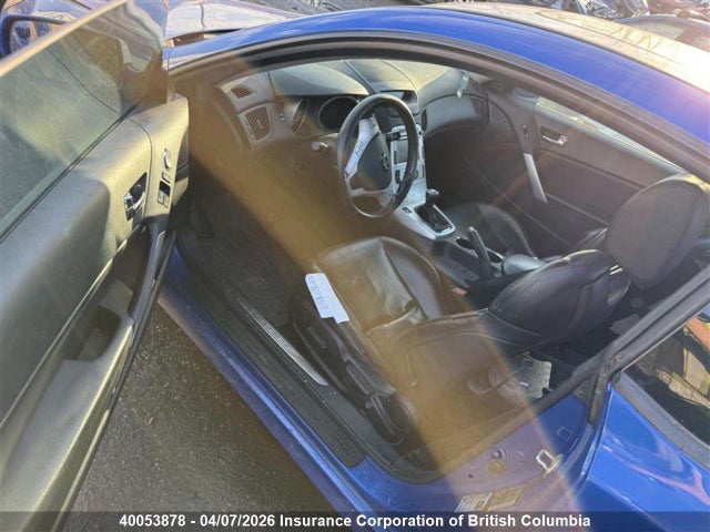 40053878 :رقم المزاد ، KMHHU6KH1AU022818 vin ، 2010 Hyundai Genesis Coupe 3.8l مزاد بيع
