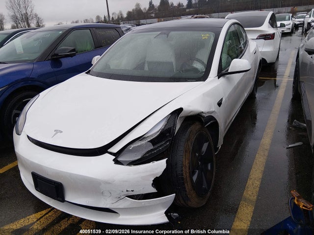 Продажа на аукционе авто 2021 Tesla Model 3, vin: 5YJ3E1EA5MF989443, номер лота: 40051539