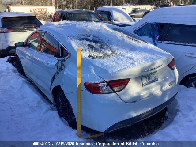 Продажа на аукционе авто 2015 Chrysler 200, vin: 1C3CCCCG4FN506364, номер лота: 40054013
