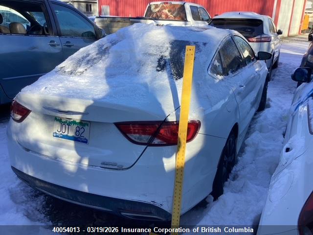 Продажа на аукционе авто 2015 Chrysler 200, vin: 1C3CCCCG4FN506364, номер лота: 40054013
