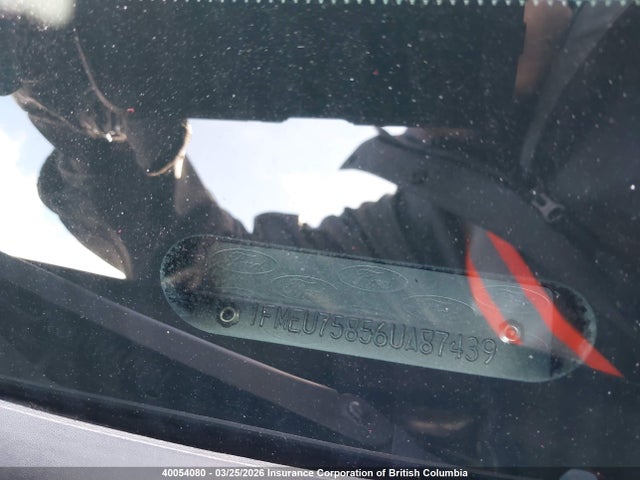 40054080 :رقم المزاد ، 1FMEU75856UA87439 vin ، 2006 Ford Explorer Limited مزاد بيع
