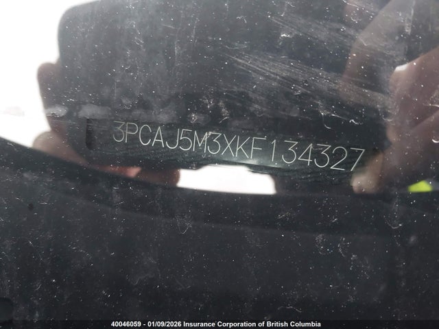 3PCAJ5M3XKF134327 Infiniti Qx50 Essential/pure