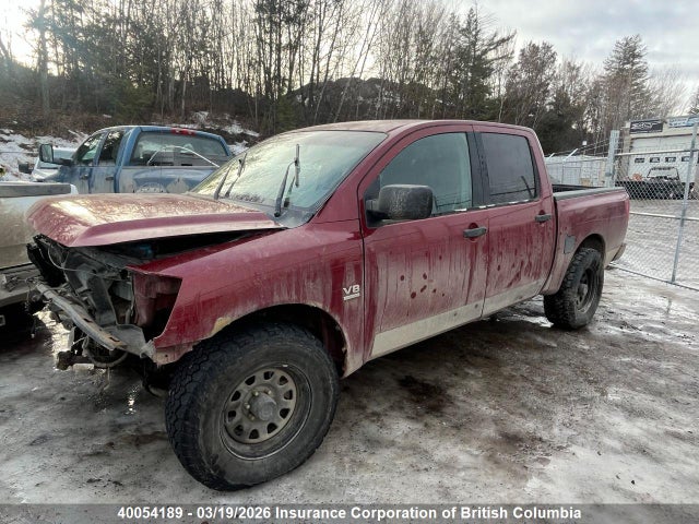 40054189 :رقم المزاد ، 1N6AA07B94N552949 vin ، 2004 Nissan Titan مزاد بيع