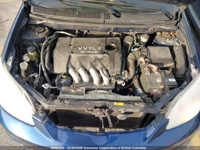 2003 Toyota Corolla Matrix Xrs მანქანა იყიდება აუქციონზე, vin: 2T1KY32E43C717507, აუქციონის ნომერი: 40054204