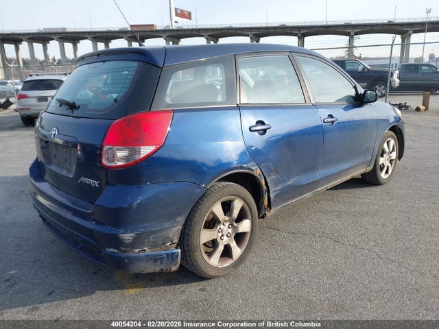 2003 Toyota Corolla Matrix Xrs მანქანა იყიდება აუქციონზე, vin: 2T1KY32E43C717507, აუქციონის ნომერი: 40054204