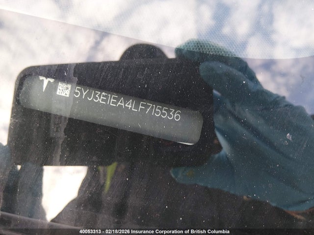 5YJ3E1EA4LF715536 Tesla MODEL 3