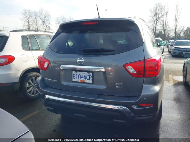5N1DR2MMXJC610516 Nissan Pathfinder S/sv/sl/platinum