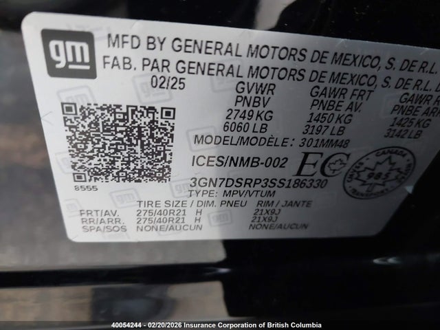 Chevrolet EQUINOX RS 2025 3GN7DSRP3SS186330 Image 18