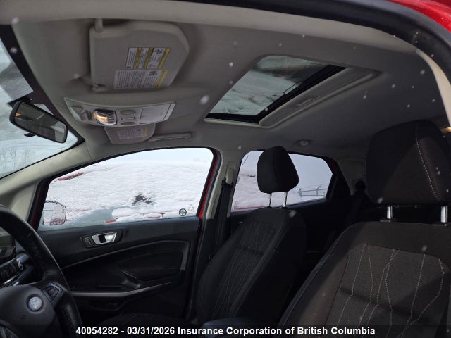 MAJ6S3GL8KC250938 Ford Ecosport Se