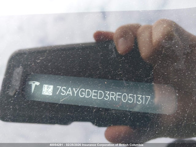 7SAYGDED3RF051317 Tesla Model Y