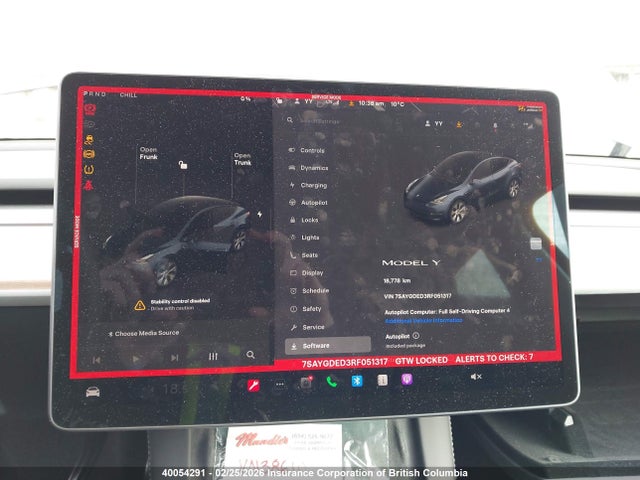 7SAYGDED3RF051317 Tesla Model Y