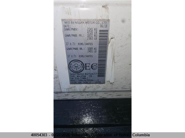 5N1AT2MV9JC825477 Nissan Rogue