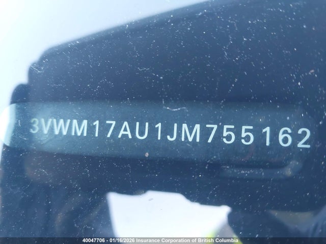 3VWM17AU1JM755162 Volkswagen Golf Alltrack S/se