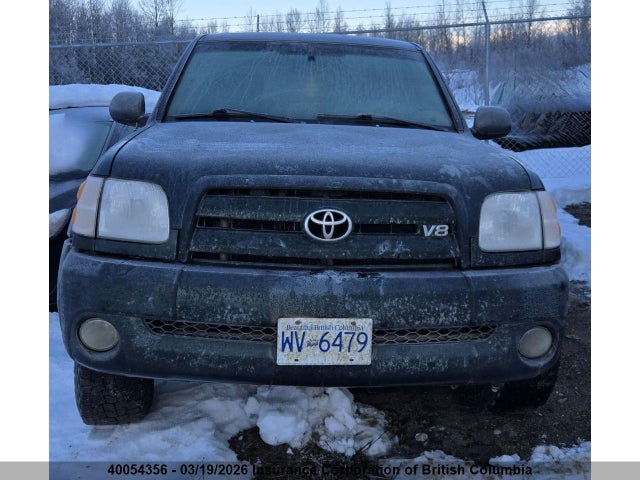 40054356 :رقم المزاد ، 5TBDT48144S435435 vin ، 2004 Toyota Tundra Limited V8 مزاد بيع