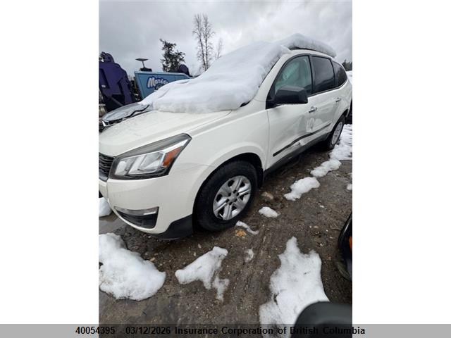40054395 :رقم المزاد ، 1GNKVFED4FJ251879 vin ، 2015 Chevrolet Traverse Ls مزاد بيع