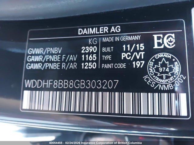 Mercedes-Benz E 300 4matic 2016 WDDHF8BB8GB303207 Image 9