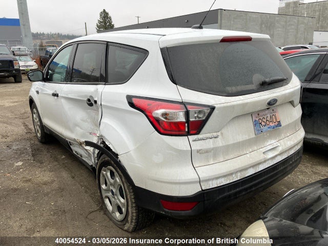2017 Ford Escape S მანქანა იყიდება აუქციონზე, vin: 1FMCU0F77HUD70013, აუქციონის ნომერი: 40054524
