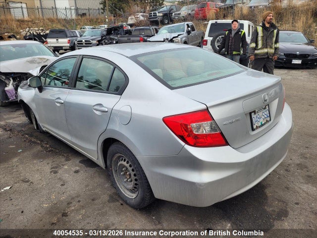 Продаж на аукціоні авто 2012 Honda Civic, vin: 2HGFB2F40CH120375, номер лоту: 40054535