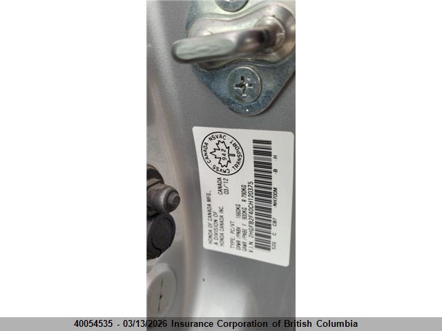 Продаж на аукціоні авто 2012 Honda Civic, vin: 2HGFB2F40CH120375, номер лоту: 40054535